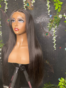 HD Straight Frontal Wig